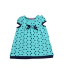 Girls\' flared mint dress NDZ82390 - Online store - Boutique